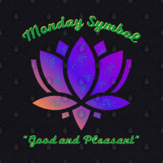 Monday symbol and a positive meaning by Virtual Designs18